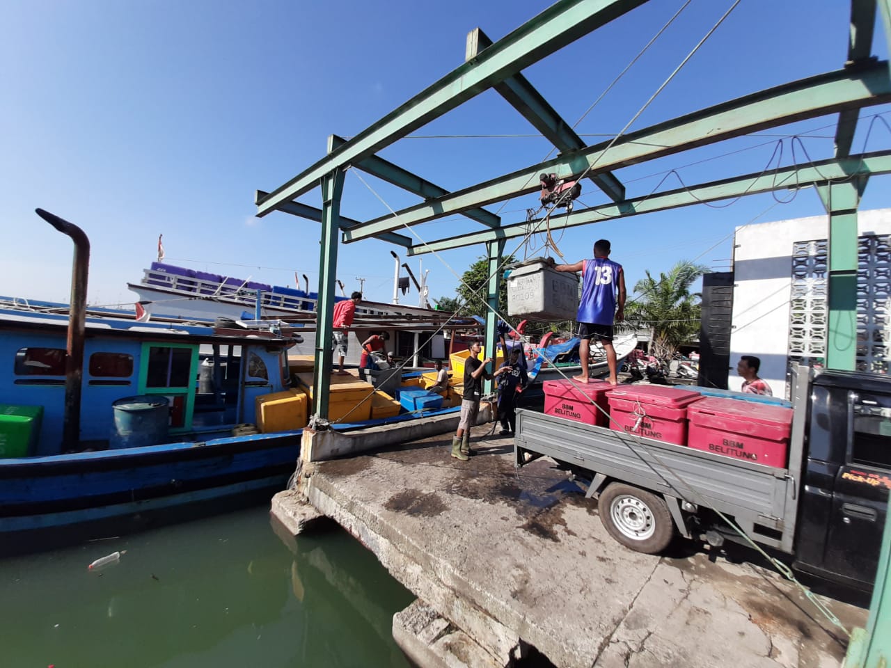 Nilai Produksi Ikan Di Ppn Tanjungpandan Capai Rp Miliar Demokratis