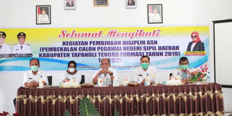 243 Cpns Kabupaten Tapanuli Tengah Ikuti Kegiatan Pembinaan Disiplin Dan Pembekalan Cpns Formasi Tahun 2019 Ta 2021 Demokratis