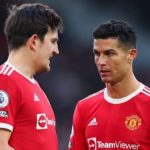 Cristiano Rronaldo dan Harry Maguire