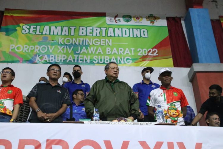 Bupati Subang H Ruhimat Dampingi Presiden RI Ke-6 Susilo Bambang ...