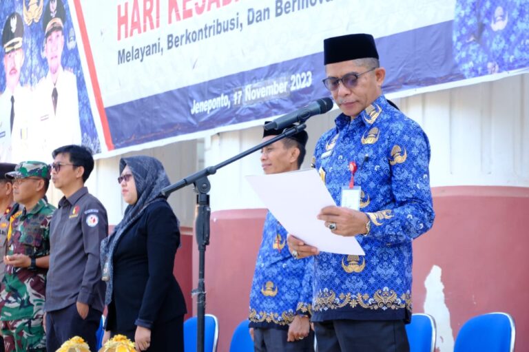 Wakil Bupati Jeneponto Pimpin Upacara dan Deklarasi Netralitas ASN Pada Pemilu 2024 Wakil Bupati Jeneponto Pimpin Upacara dan Deklarasi Netralitas ASN Pada Pemilu 2024