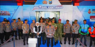 Kakorlantas Dampingi Kapolri Hadiri Apel Ojol Kamtibmas di Malang, Perkuat Sinergi Polri dan Komunitas