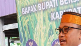 Bupati Jeneponto Salurkan Bantuan Benih Padi dan Hand Sprayer ke Warga Petani Kecamatan Bangkala Barat