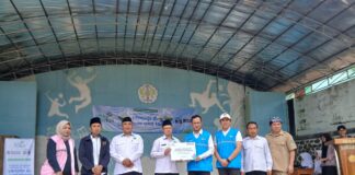 Melalui PLN Peduli Bersama Mitra Cisadane Resik Bangunkan 20 Toilet dan Revitalisasi Sumur Artesis di Kecamatan Purabaya Sukabumi
