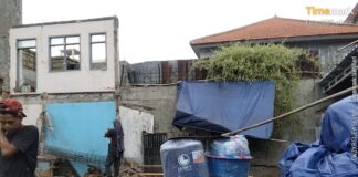 Bangunan Toko di Purwadadi Diduga Tidak Berijin