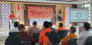 Basarnas Makassar Gelar Workshop Pemberdayaan Masyarakat Bidang Pencarian dan Pertolongan di Ruang Aula Kantor Kemenag Jeneponto