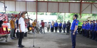 Bupati Jeneponto Resmi Lepas Penempatan Armada Damkar di Masing-masing Wilayah Kecamatan