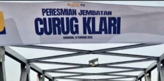 Bupati Karawang Resmikan Jembatan Curug di Wilayah Kecamatan Klari