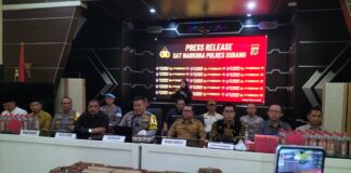 Polres Subang Ungkap Kasus Miras Oplosan Tanpa ijin Berujung Sembilan orang Meninggal Dunia