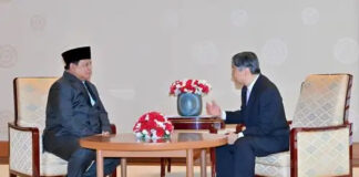 Bahas Sejumlah Isu Strategis, Prabowo Bertemu Empat Mata dengan Kaisar Naruhito