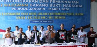 Bongkar Ribuan Kasus Narkoba, Polda Metro Jaya Ingatkan Bahaya Narkoba dan Dampaknya