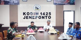 Bupati Jeneponto Dukung Penuh TMMD Ke-128, Tekankan Sineri Bangun Desa