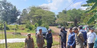 Pengamanan Pengukuran Lahan Bendungan Cibeet Berjalan Kondusif di Kecamatan Cariu Kabupaten Bogor